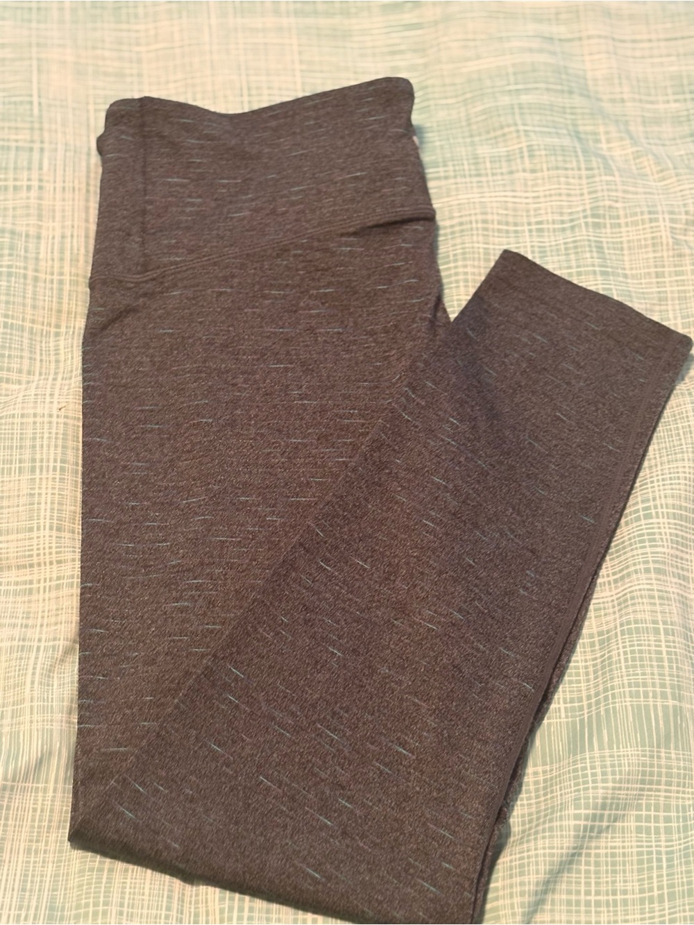 Tuff Athletics Heathered Charcoal Leggings